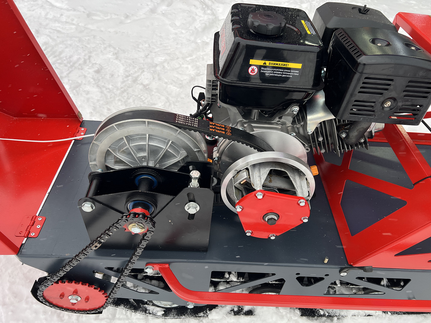 Мотобуксировщик EX-MOTO SNOWDOG S500 15л.с в Ангарске