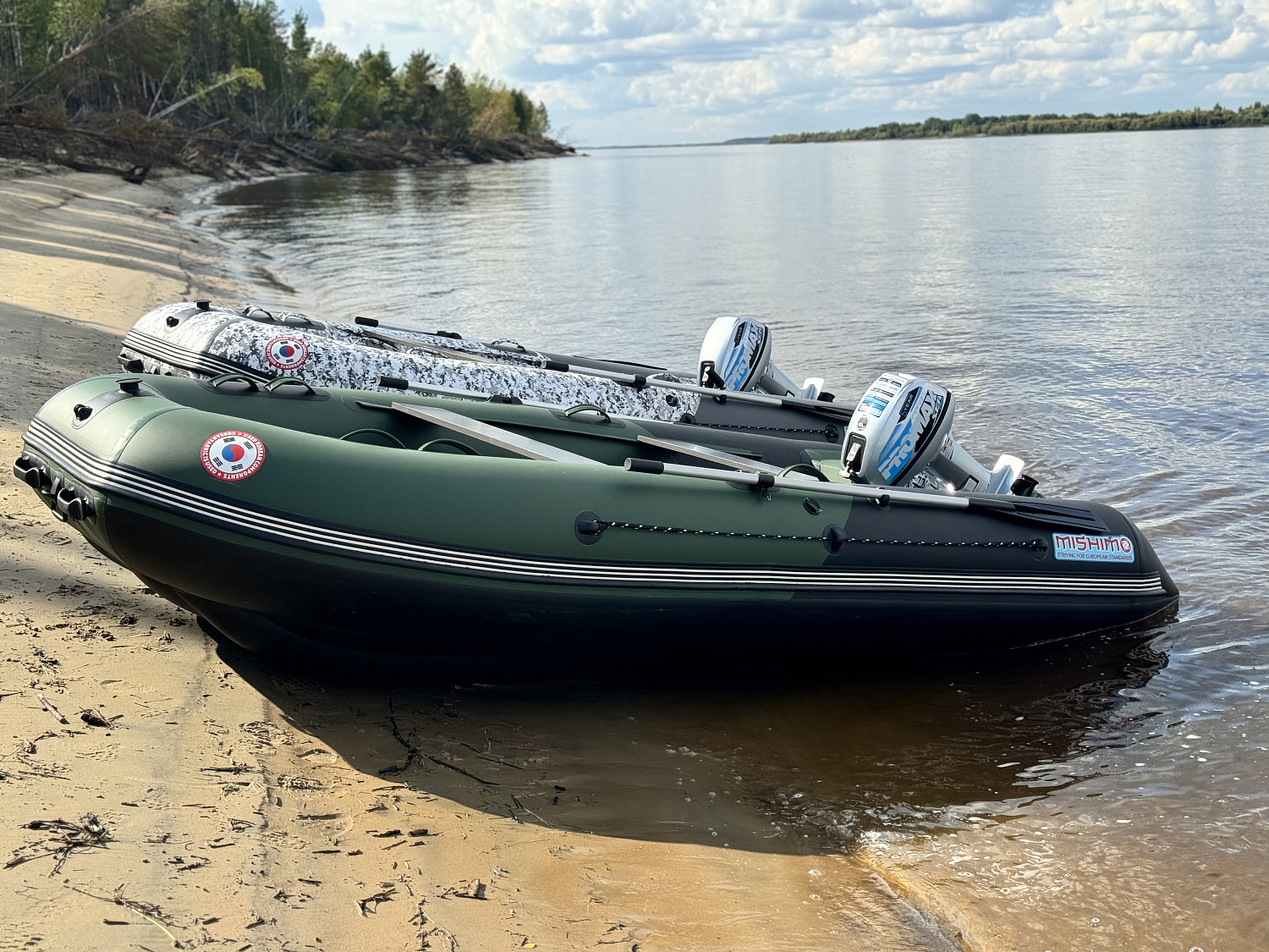 Лодка MISHIMO BIG FLOOR 440 в Ангарске