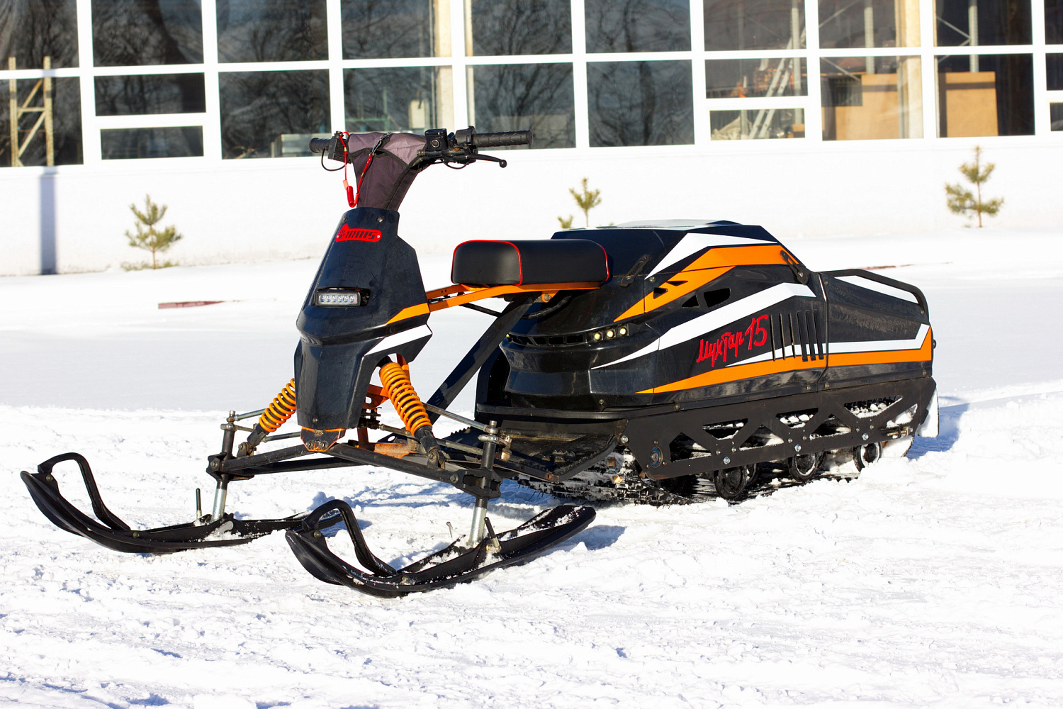 Мотобуксировщик IRBIS Мухтар 15 с лыжным модулем в комплекте в Ангарске