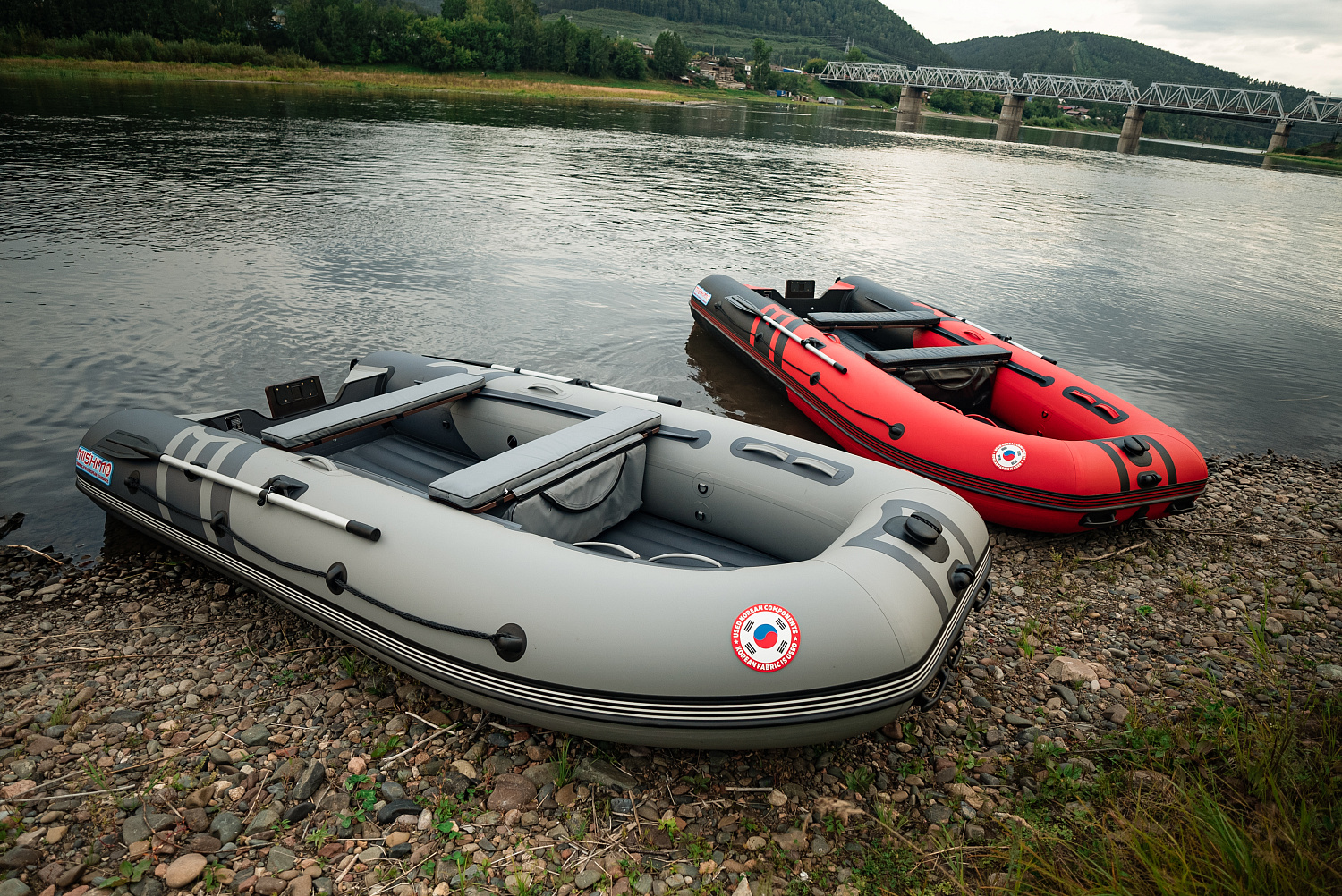 Лодка MISHIMO RIVER JET 390 под водомет в Ангарске